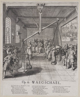 KG 15614
<br/>
'Op de Waeg-Schael'
<br/>
<em>anoniem NL (17de eeuw)</em>